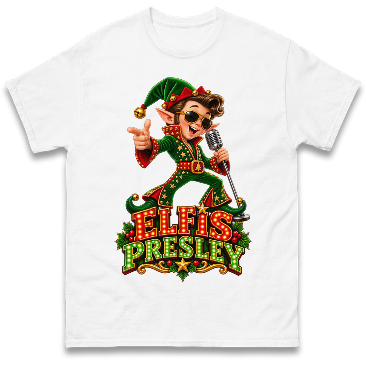 Elvis Presley Christmas T-Shirt