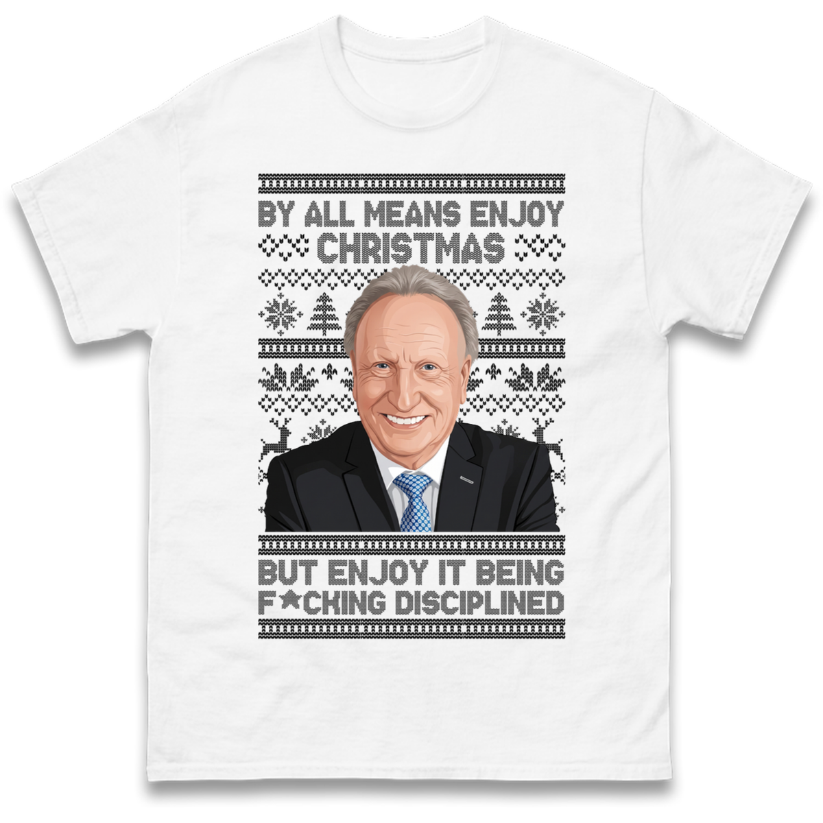 Neil Warnock Christmas T-Shirt
