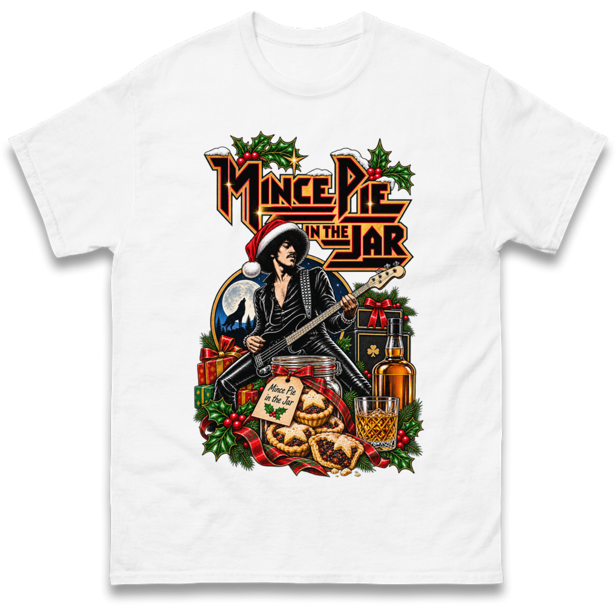 Thin Lizzy Christmas T-Shirt