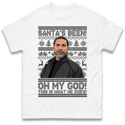 Steve Rio Ferdinand Christmas T-Shirt