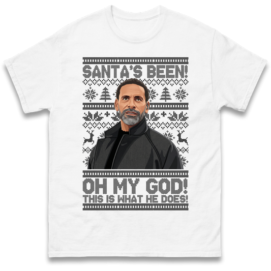 Steve Rio Ferdinand Christmas T-Shirt