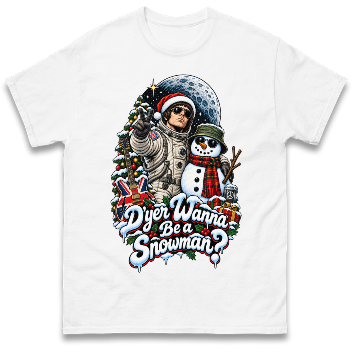 Oasis Band Christmas T-Shirt