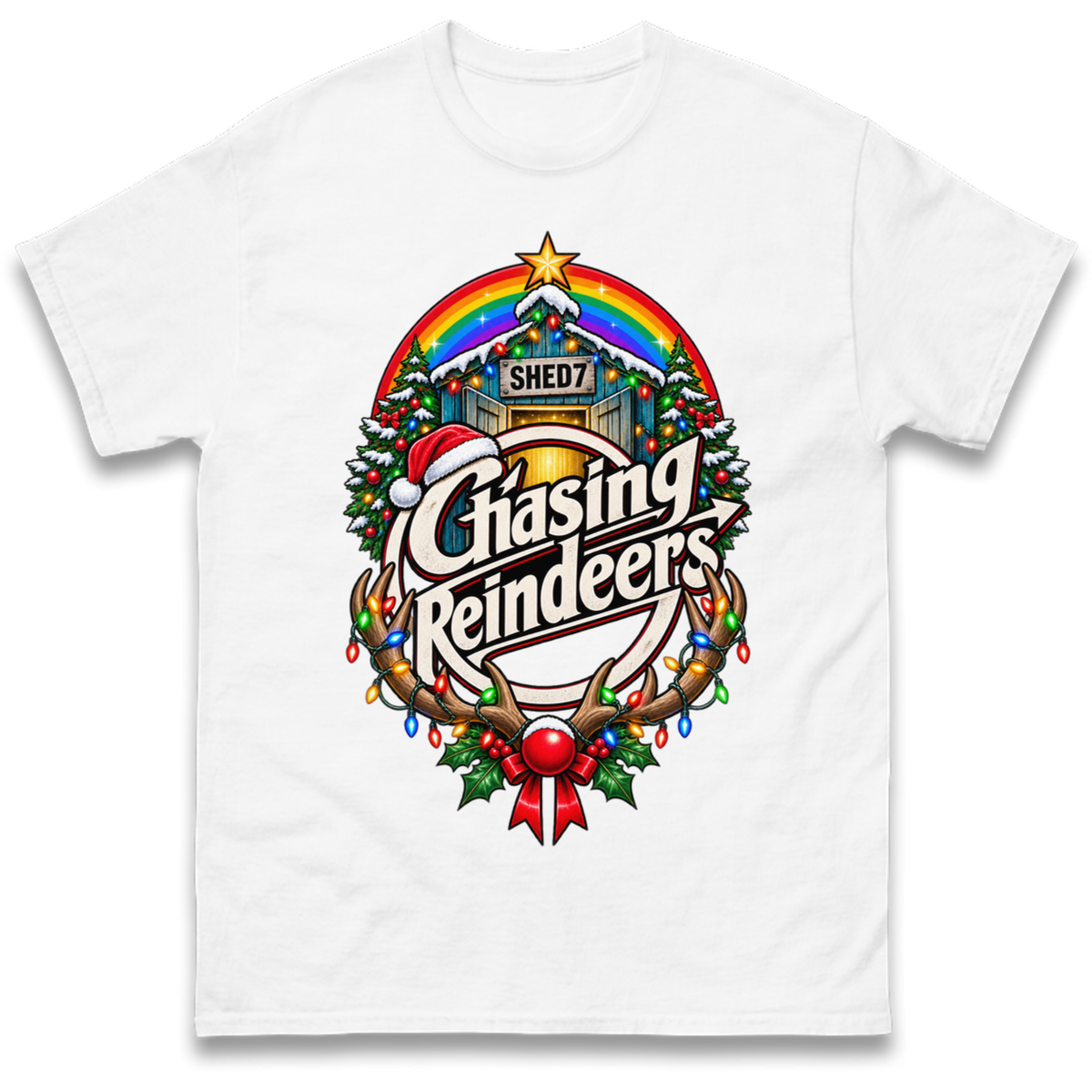 Shed Seven Christmas T-Shirt