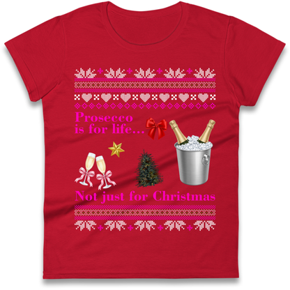Prosecco Gift Top Ladies T-Shirt