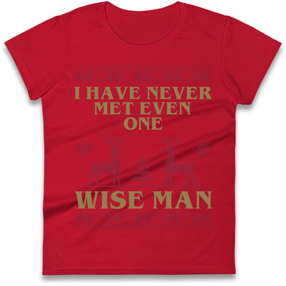 Retro Festive Graphic Ladies T-Shirt