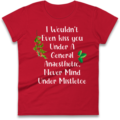 Cheeky Festive Slogan Ladies T-Shirt