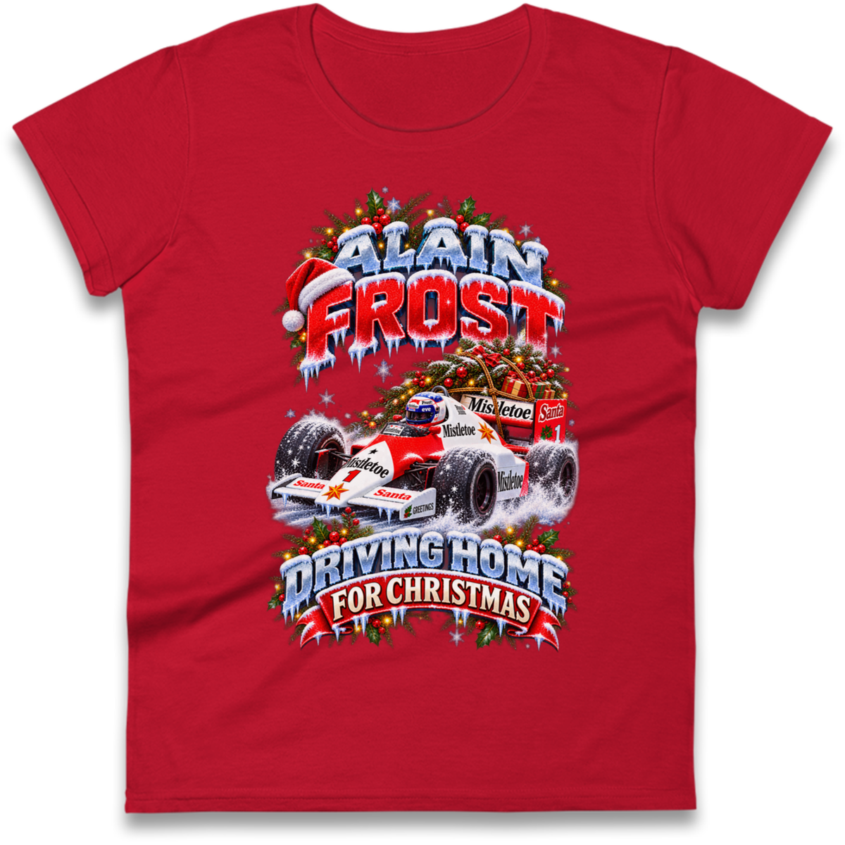 McLaren Christmas Ladies T-Shirt