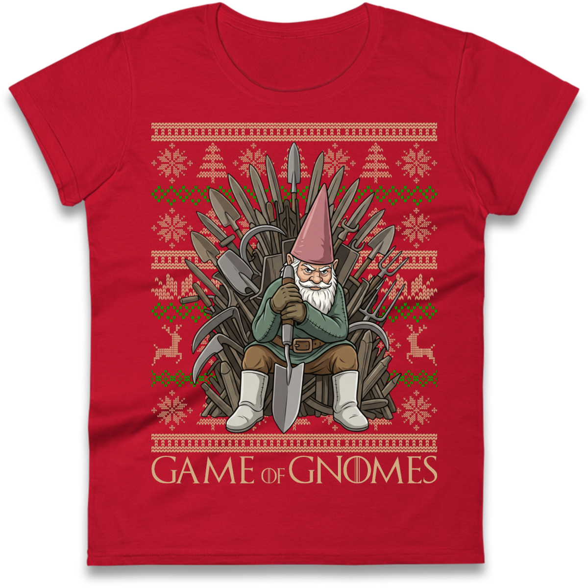 Christmas jumper Ladies T-Shirt