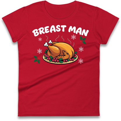 cheeky festive top Ladies T-Shirt