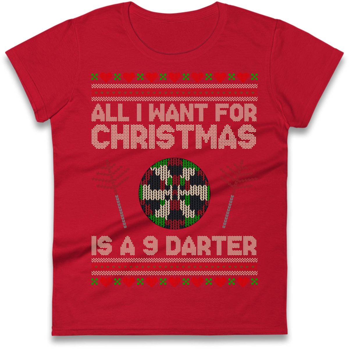Christmas jumper Ladies T-Shirt