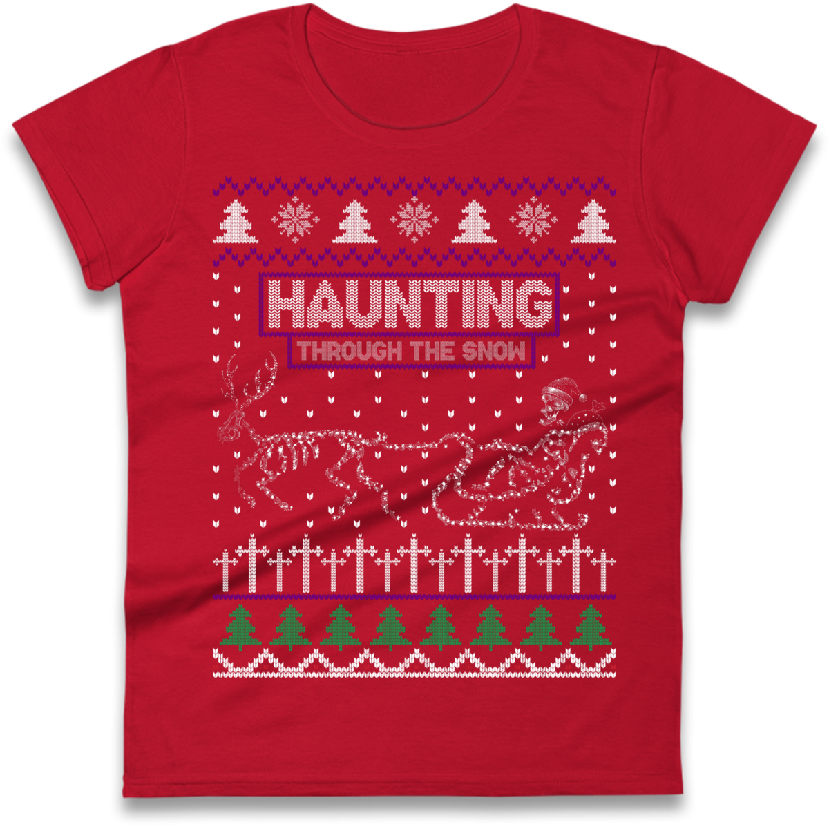 Gothic Holiday Clothing Ladies T-Shirt
