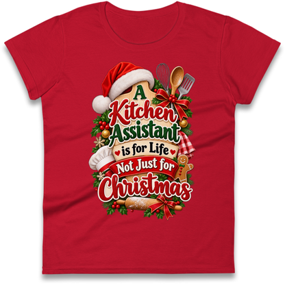 Kitchen Assistant Ladies T-Shirt