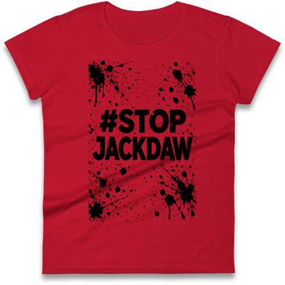 Stop Jackdaw Ladies T-Shirt
