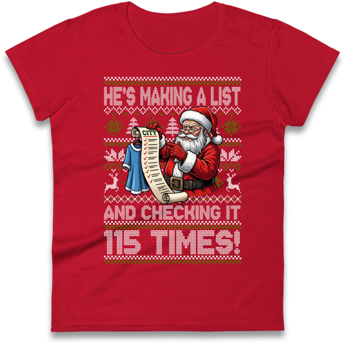 Making A List Ladies T-Shirt