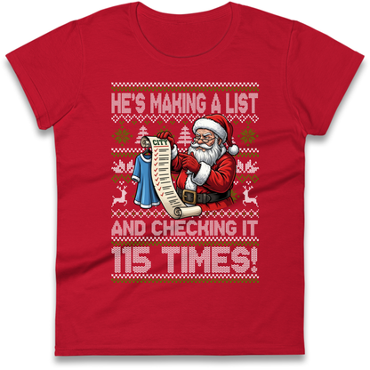 Making A List Ladies T-Shirt