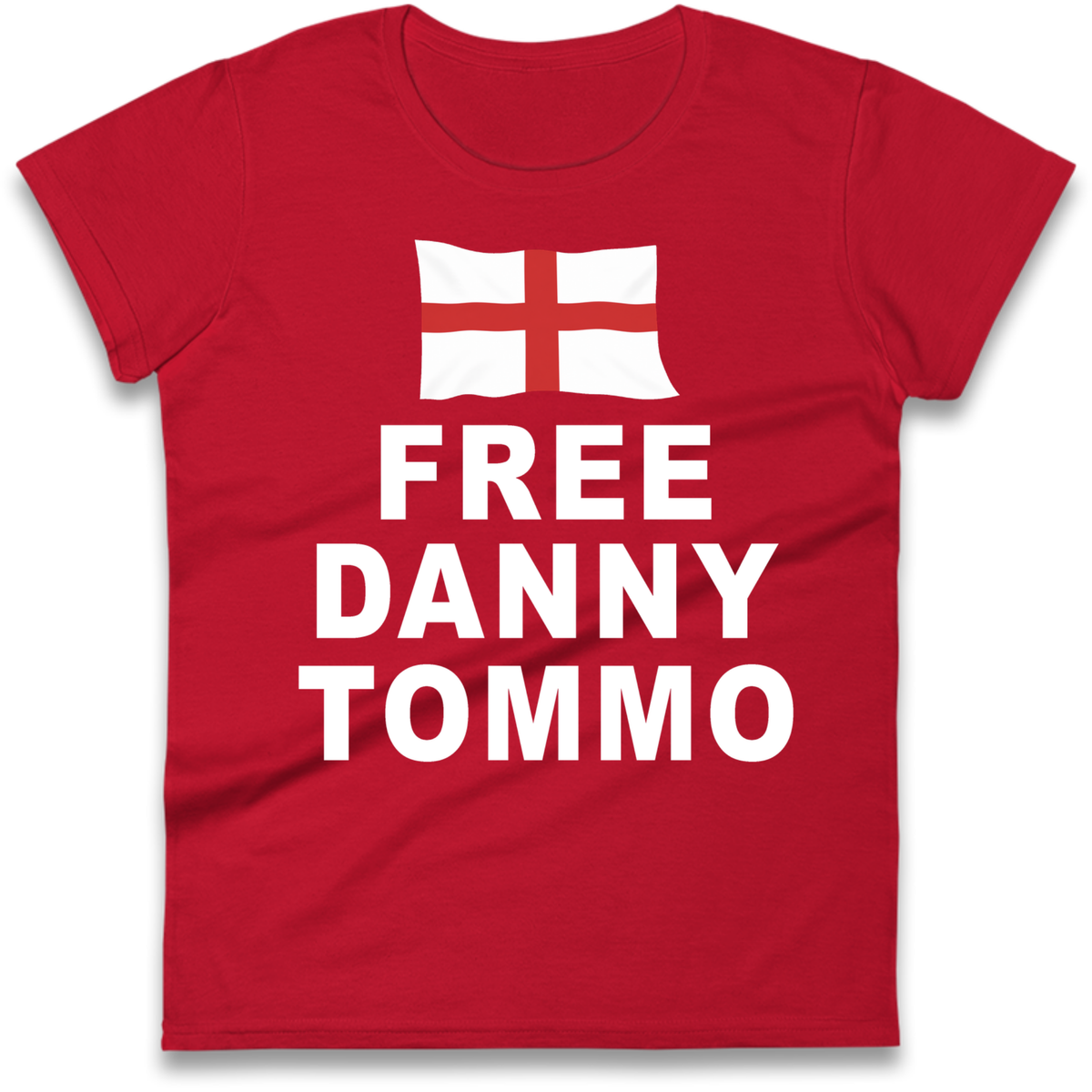 Free Danny Tommo Ladies T-Shirt
