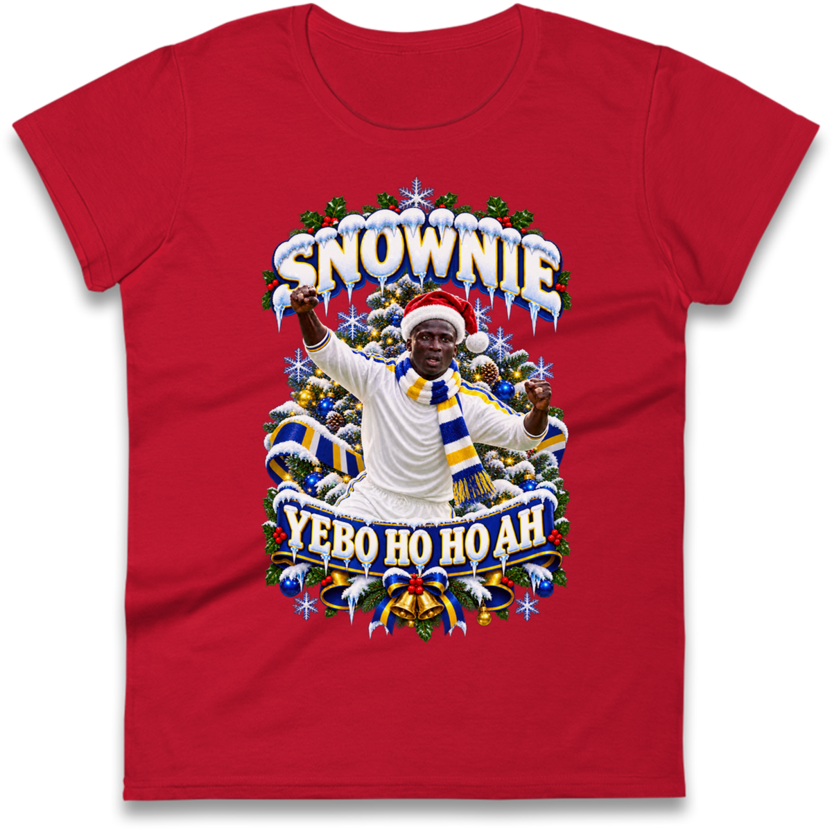 Leeds Christmas Ladies T-Shirt