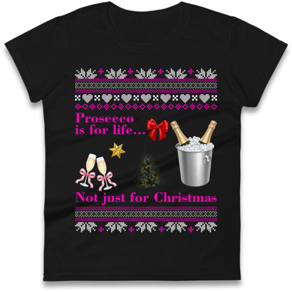 Prosecco Gift Top Ladies T-Shirt