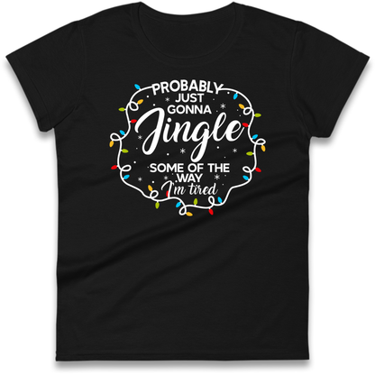 Lazy Festive Outfit Ladies T-Shirt