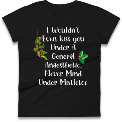 Cheeky Festive Slogan Ladies T-Shirt