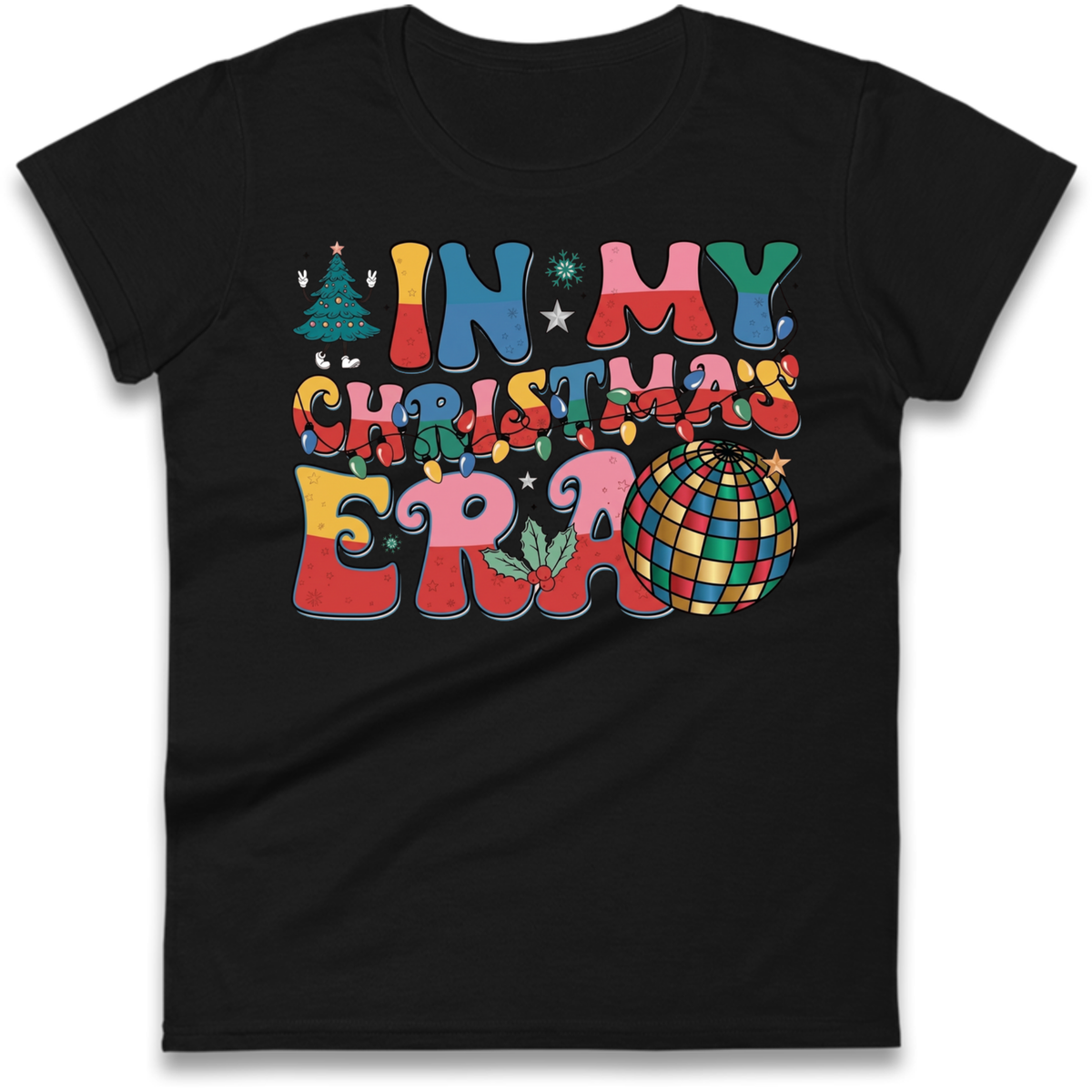 In My Christmas Era Ladies T-Shirt
