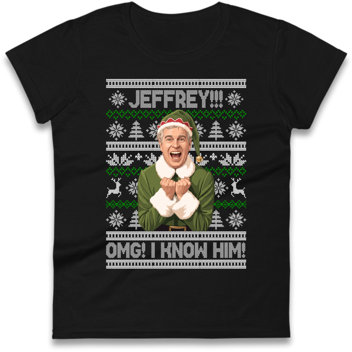Jeffery Epstein Ladies T-Shirt