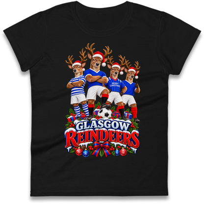 Rangers Christmas Ladies T-Shirt