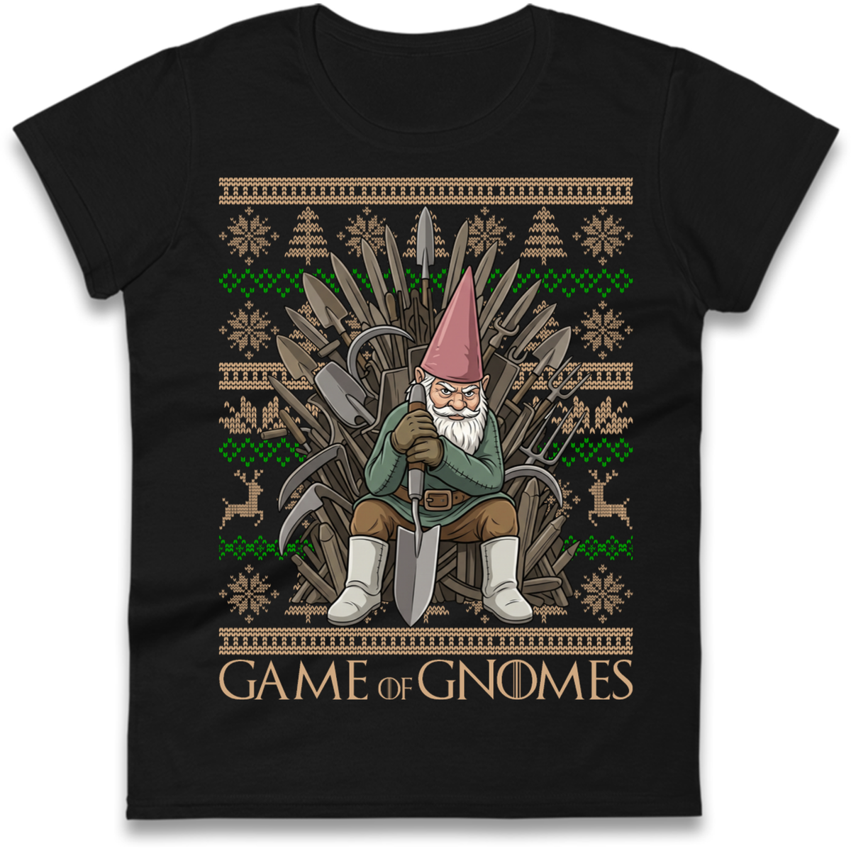 Christmas jumper Ladies T-Shirt