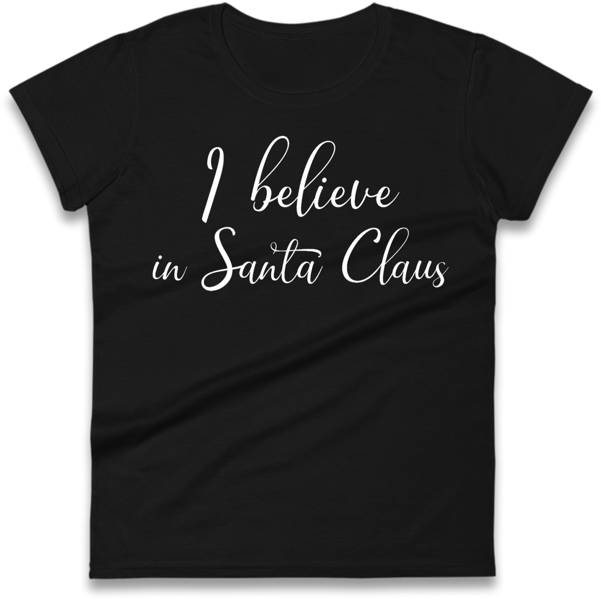 Santa Faith Gift Ladies T-Shirt