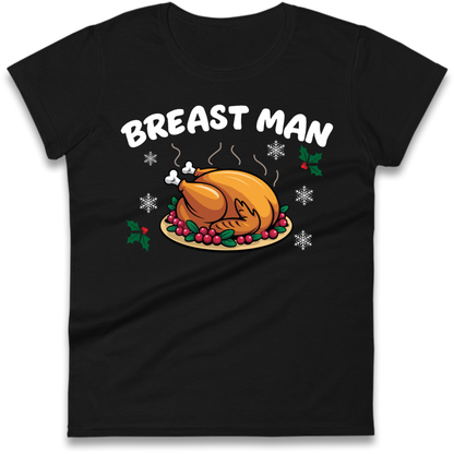 cheeky festive top Ladies T-Shirt