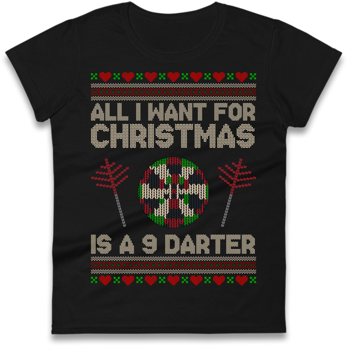 Christmas jumper Ladies T-Shirt