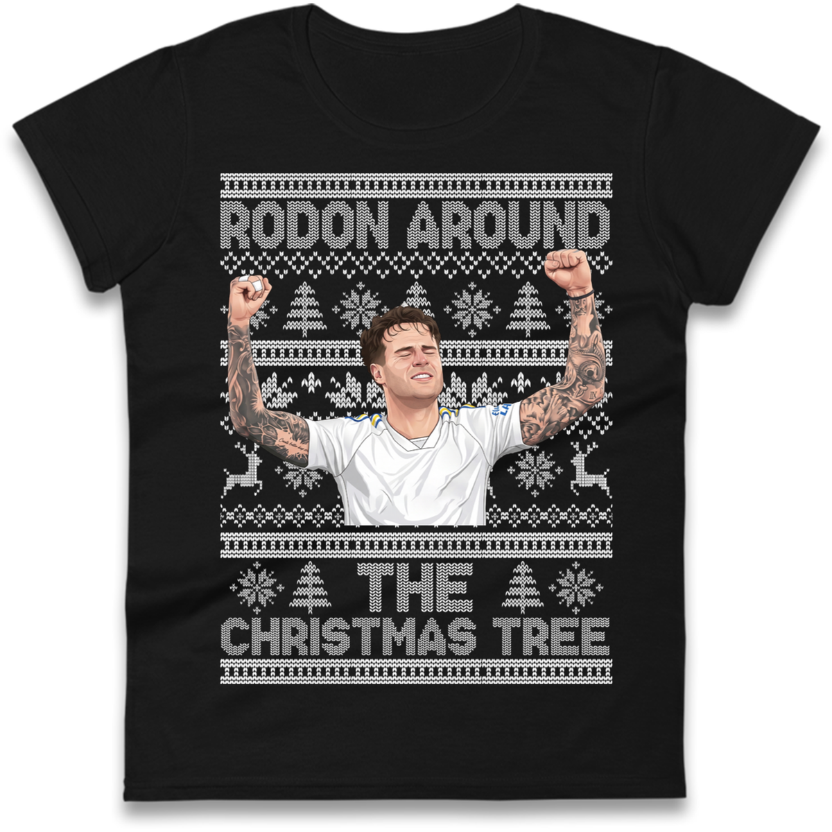 Jo Rodon Christmas Ladies T-Shirt