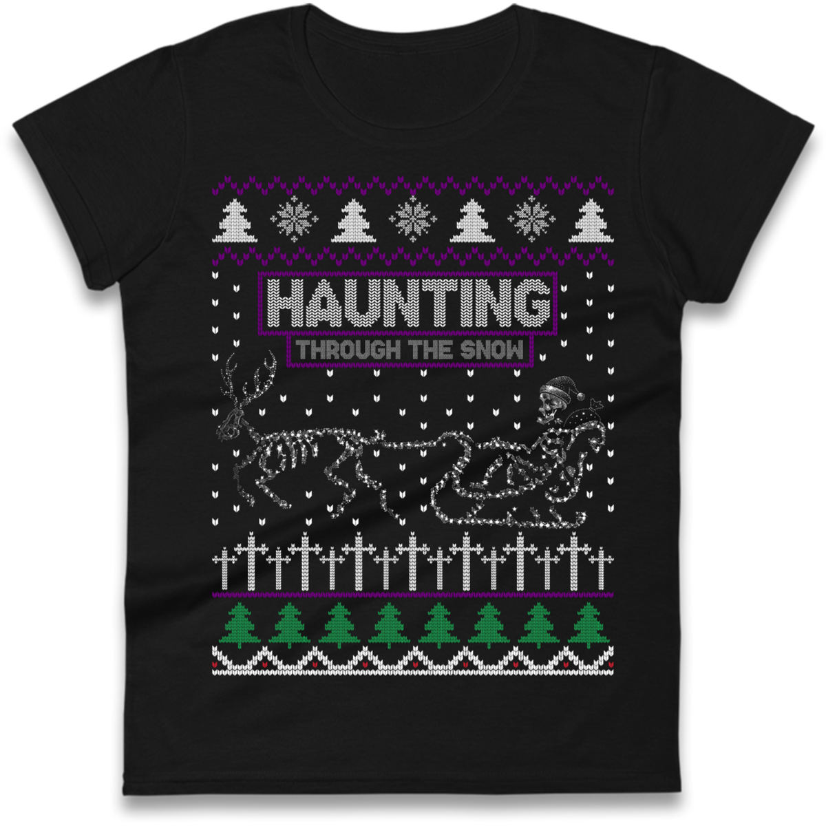 Gothic Holiday Clothing Ladies T-Shirt