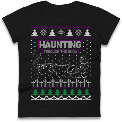 Gothic Holiday Clothing Ladies T-Shirt