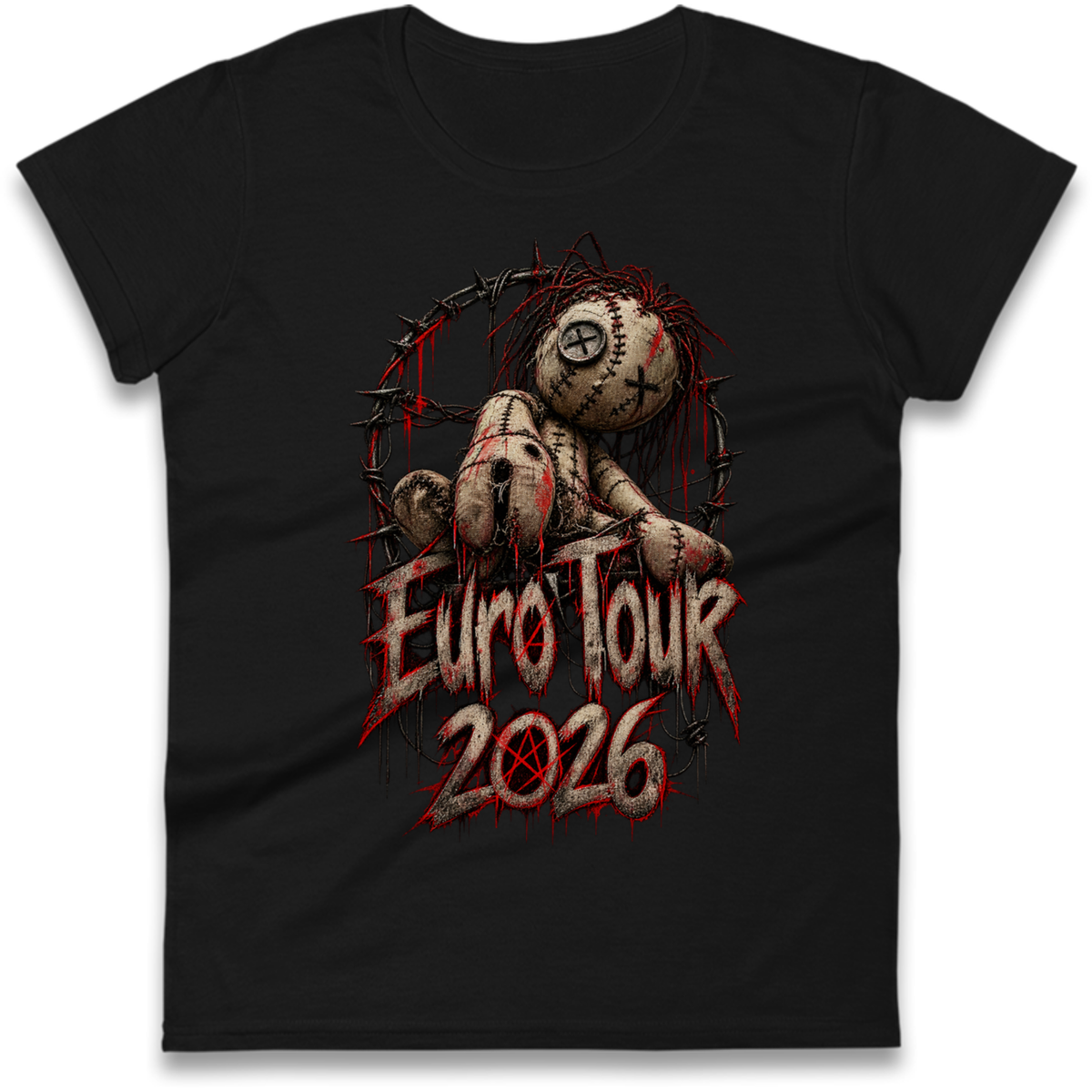 Korn Euro Tour 2026 Ladies T-Shirt