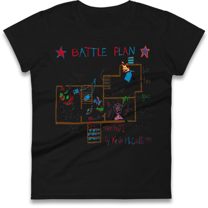 home alone battle plan Ladies T-Shirt