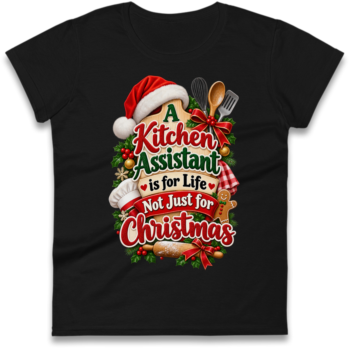 Kitchen Assistant Ladies T-Shirt
