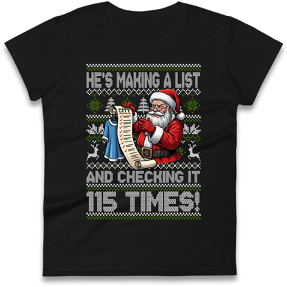 Making A List Ladies T-Shirt