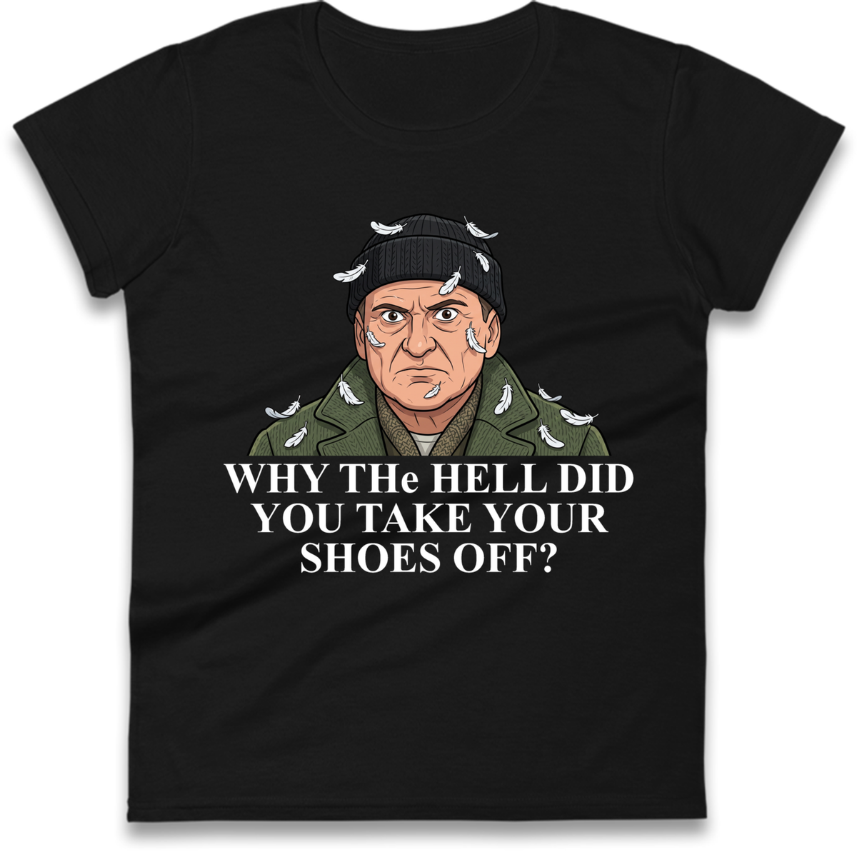 Harry Home Alone Christmas Ladies T-Shirt