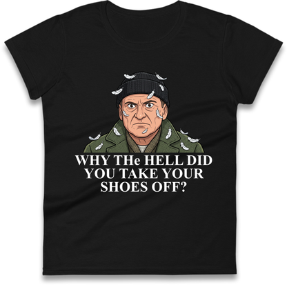Harry Home Alone Christmas Ladies T-Shirt