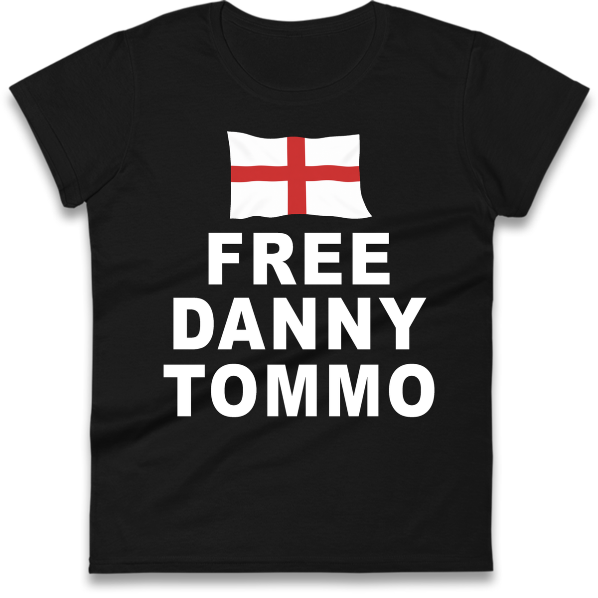Free Danny Tommo Ladies T-Shirt