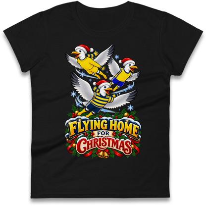 Torquay United Christmas Ladies T-Shirt