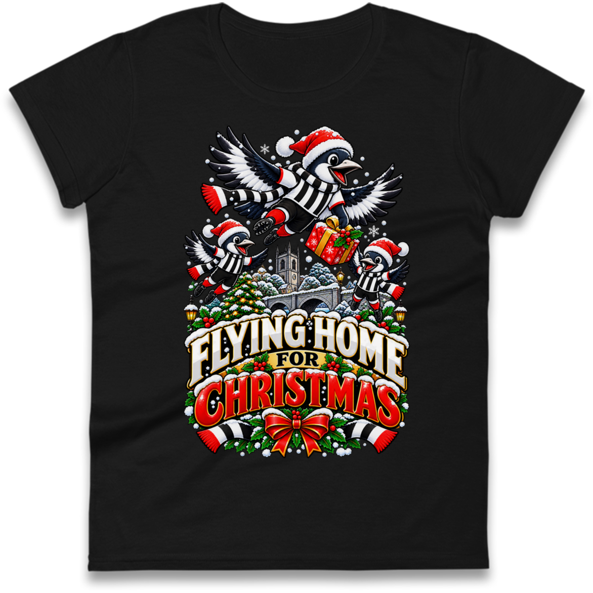 Maidenhead Christmas Ladies T-Shirt