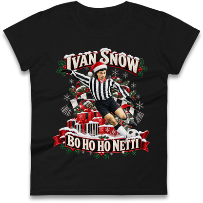 Grimsby Football Christmas Ladies T-Shirt