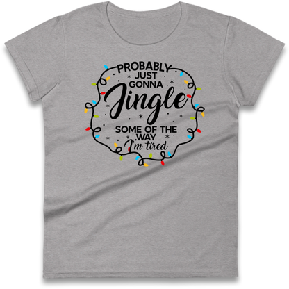 Lazy Festive Outfit Ladies T-Shirt