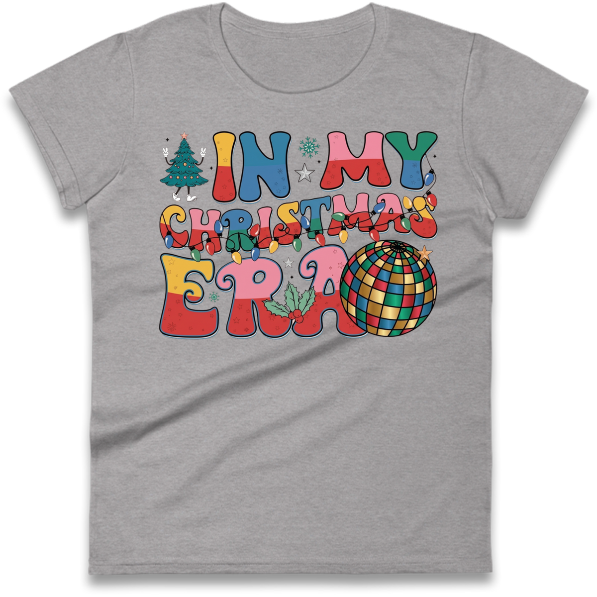 In My Christmas Era Ladies T-Shirt