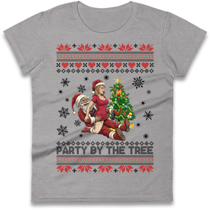 Tree Party Design Ladies T-Shirt