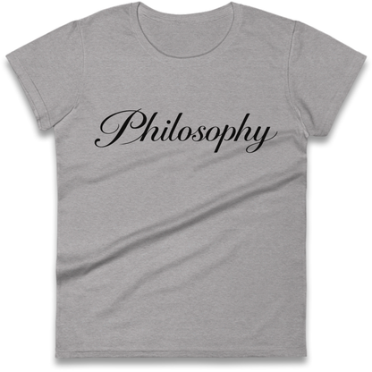 Isa Briones Dr Trinity Santos The Pitt Philosophy Ladies T-Shirt