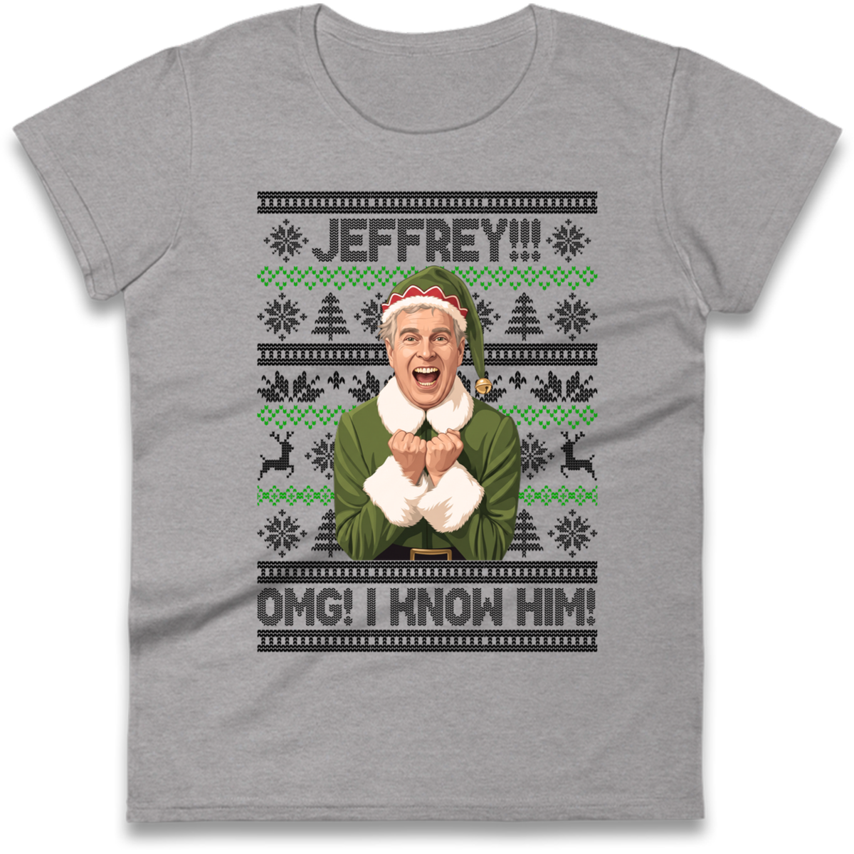 Jeffery Epstein Ladies T-Shirt