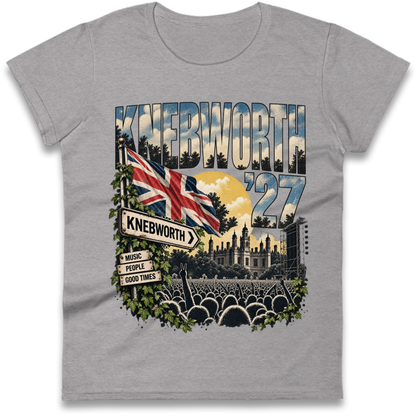 Oasis Knebworth Live '27 Ladies T-Shirt